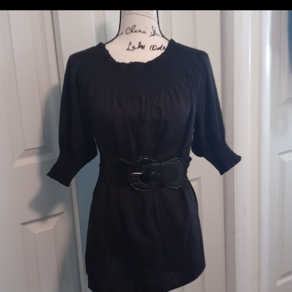 Relipop black tunic